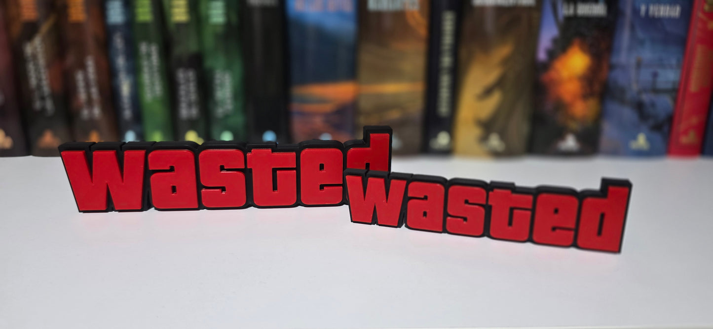 Logo Wasted (Grand Theft Auto)