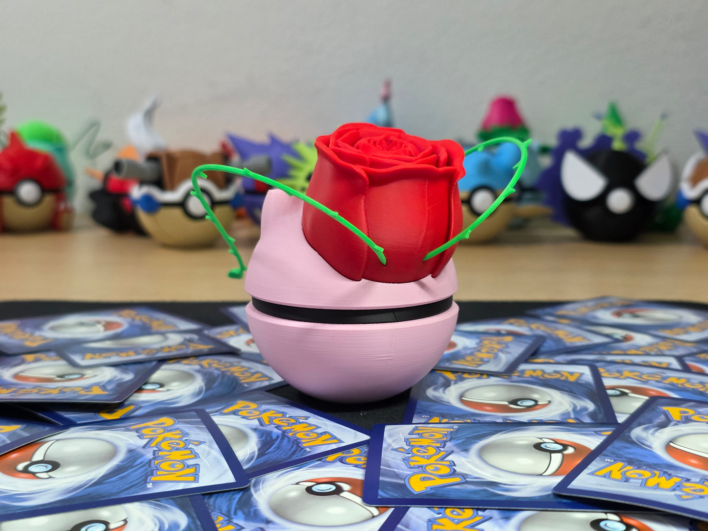 Pokeball Bulbasaur Edición San Valentín #0001