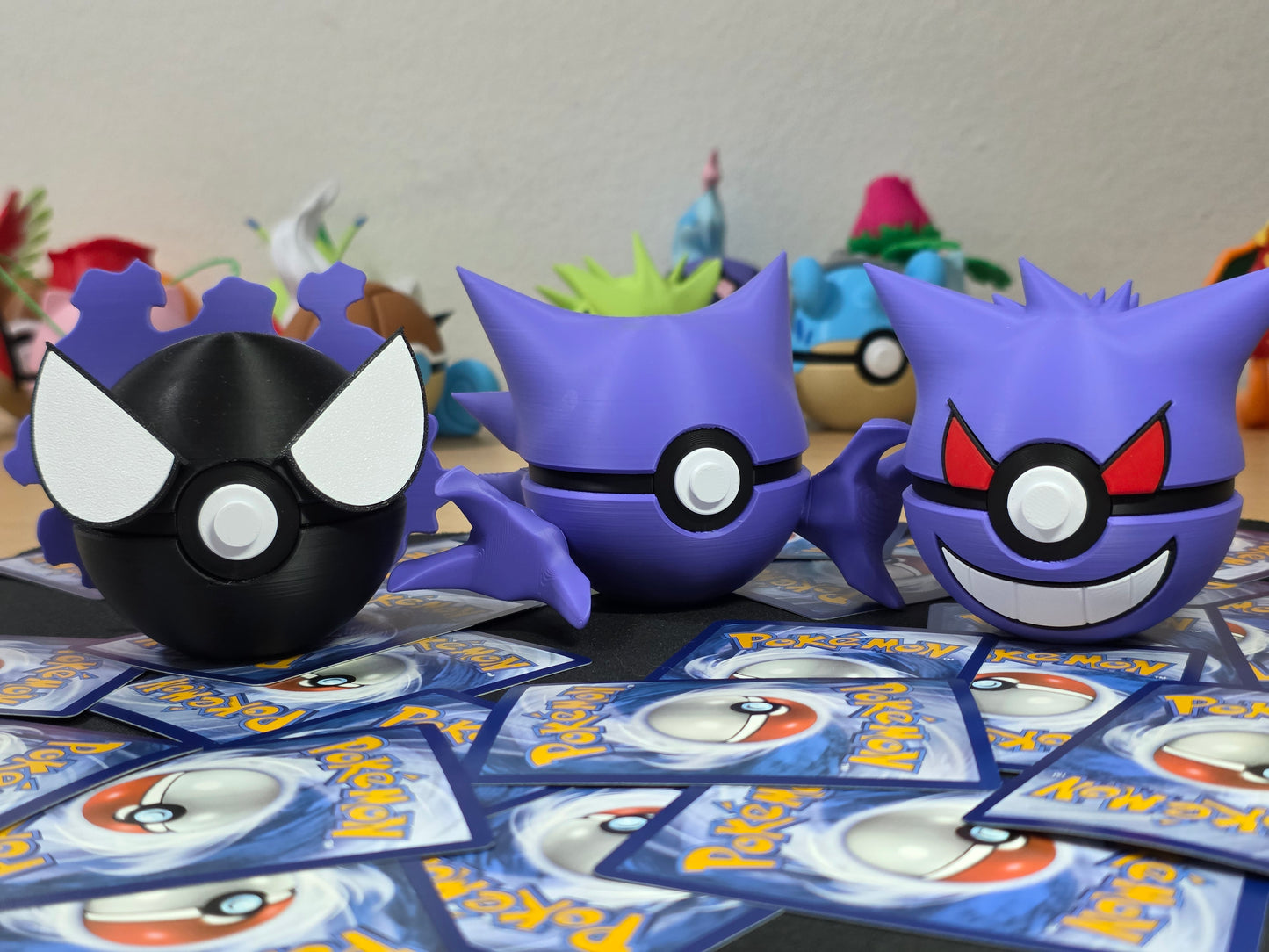Pack Ahorro – 3 Pokeball - Gastly, Haunter y Gengar