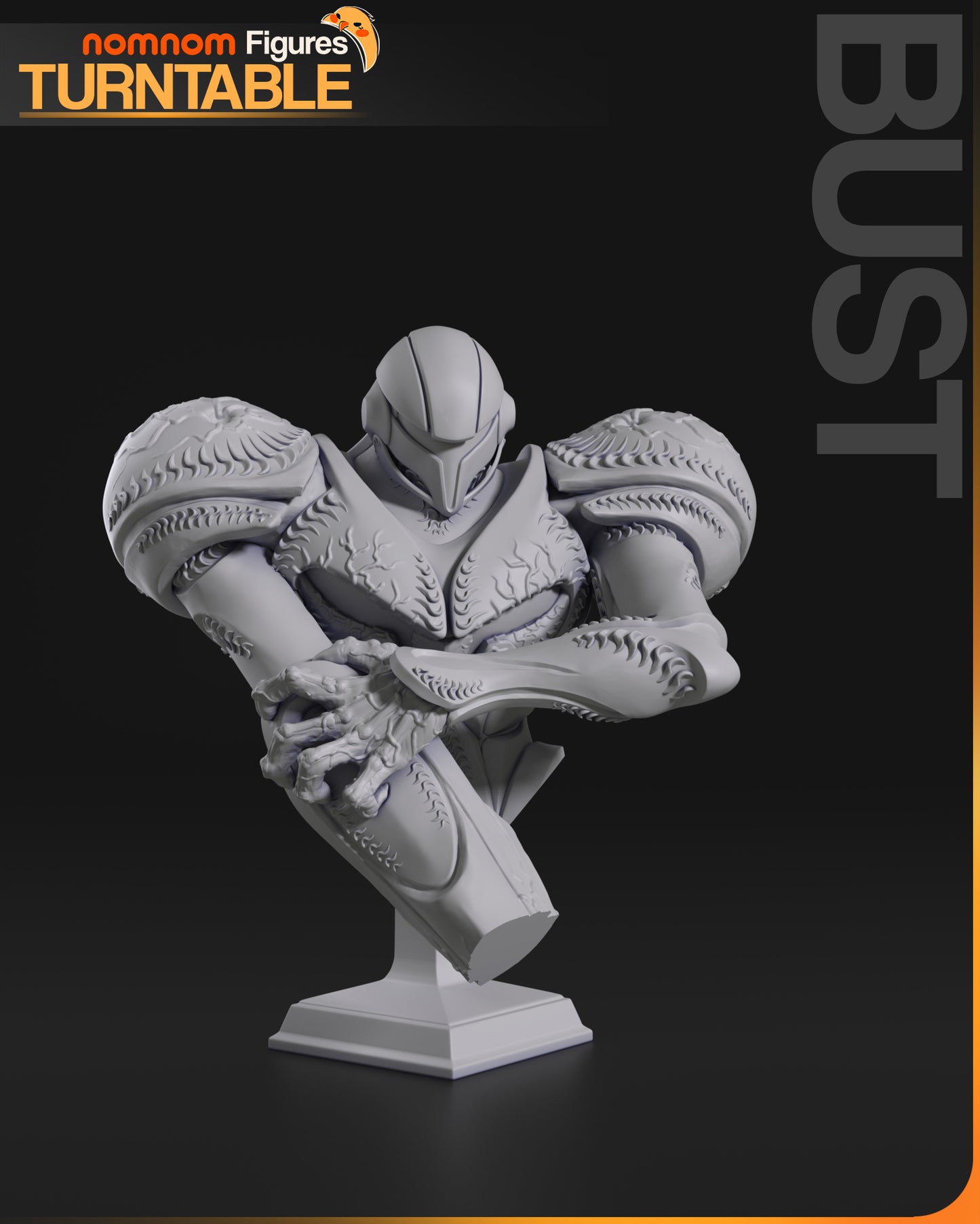 Figura de Resina - Dark Samus - Metroid Prime
