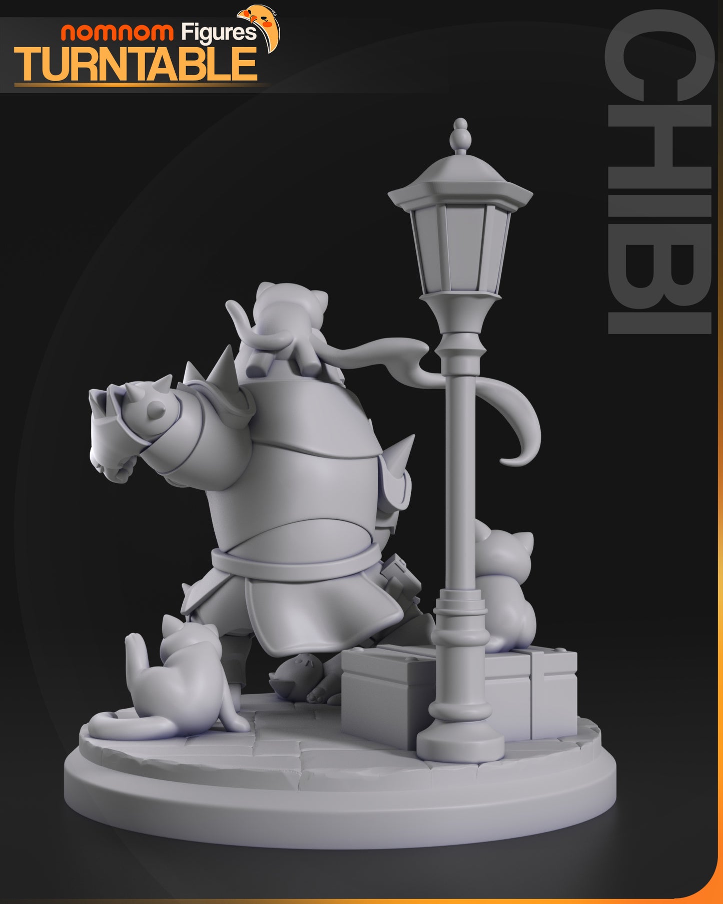 Figura de Resina Chibi - Alphonse Elric - Full Metal Alchemist