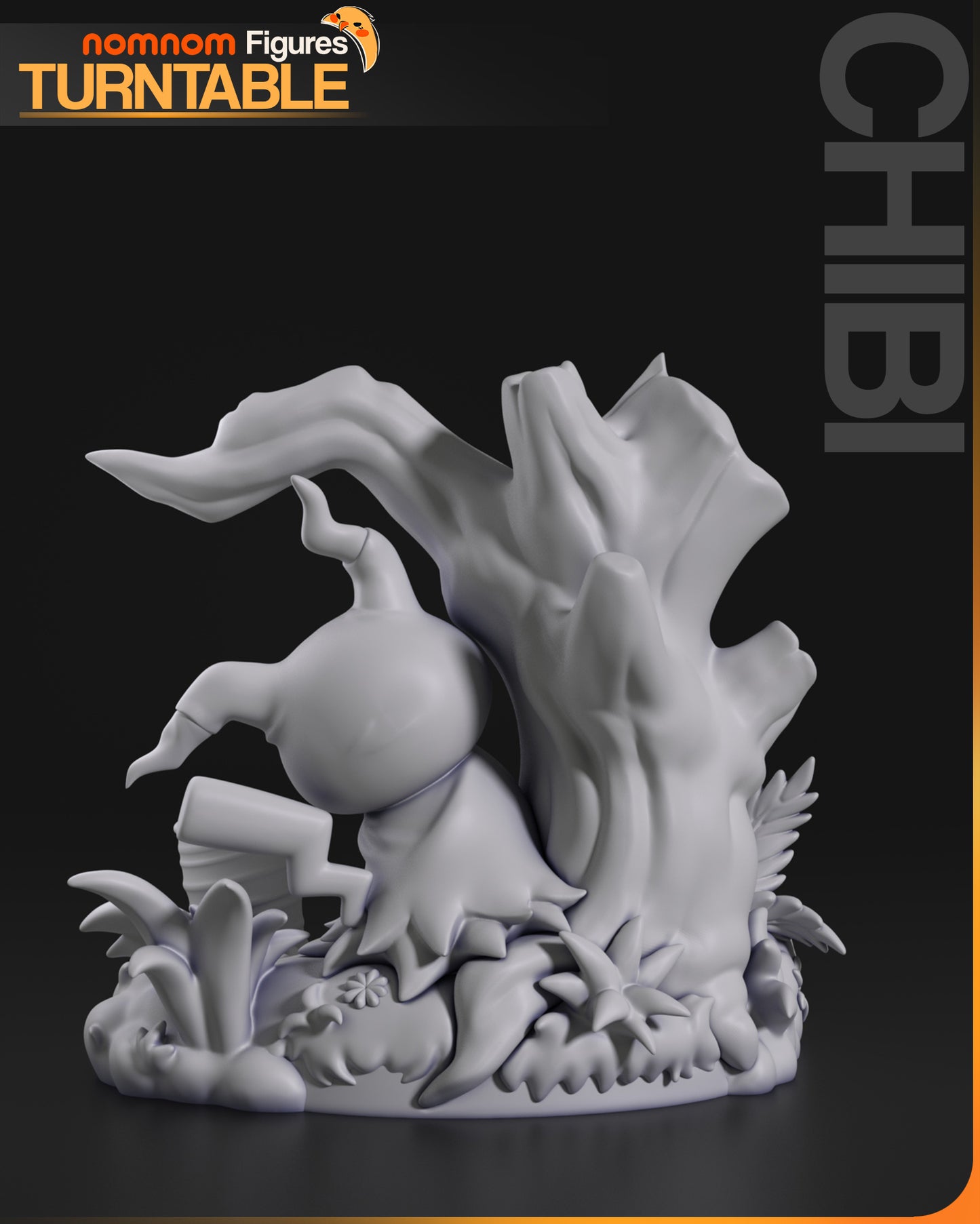 Figura de Resina Chibi - Mimikyu - Pokemon