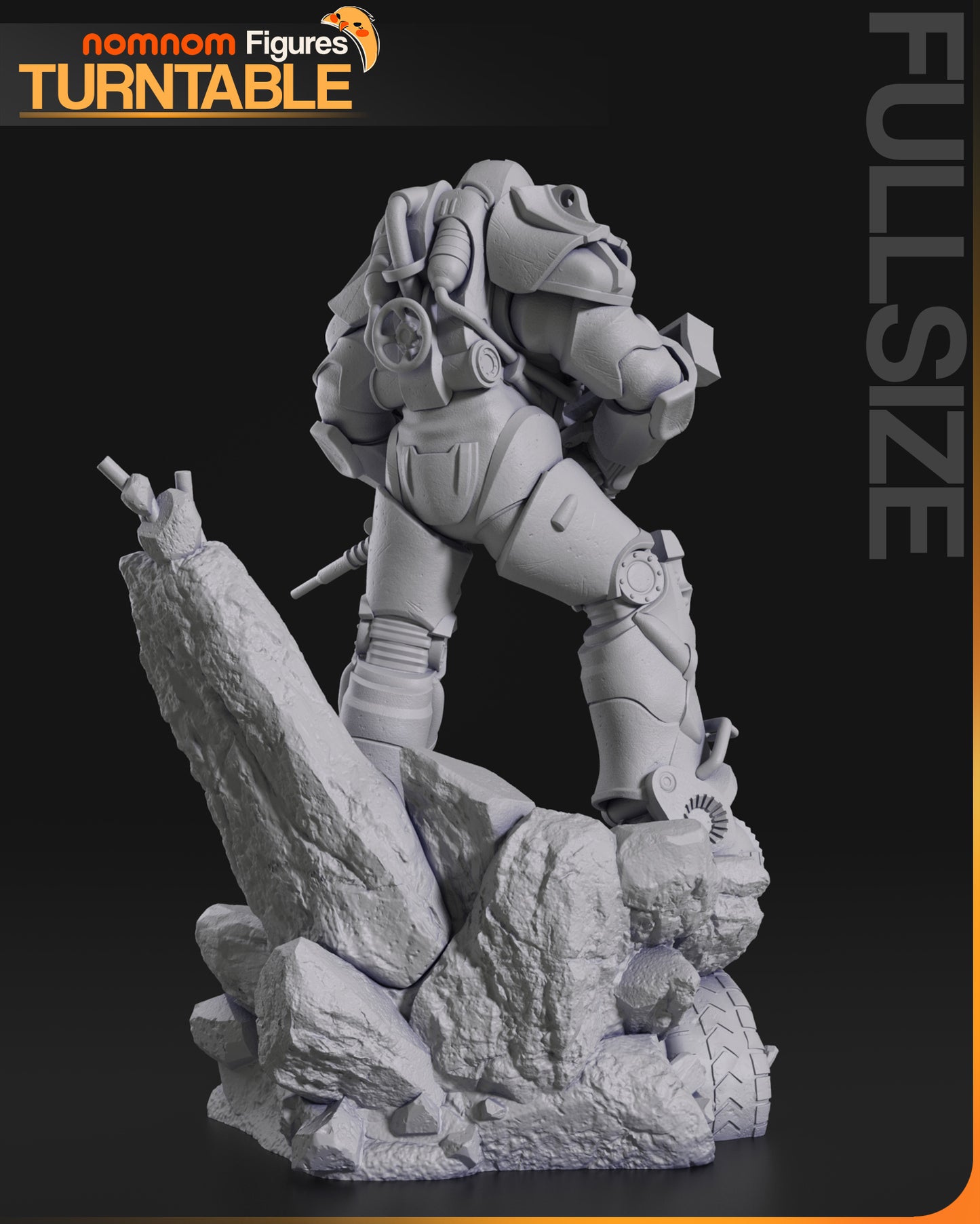 Figura de Resina - T-60 Servo Armadura - Fallout