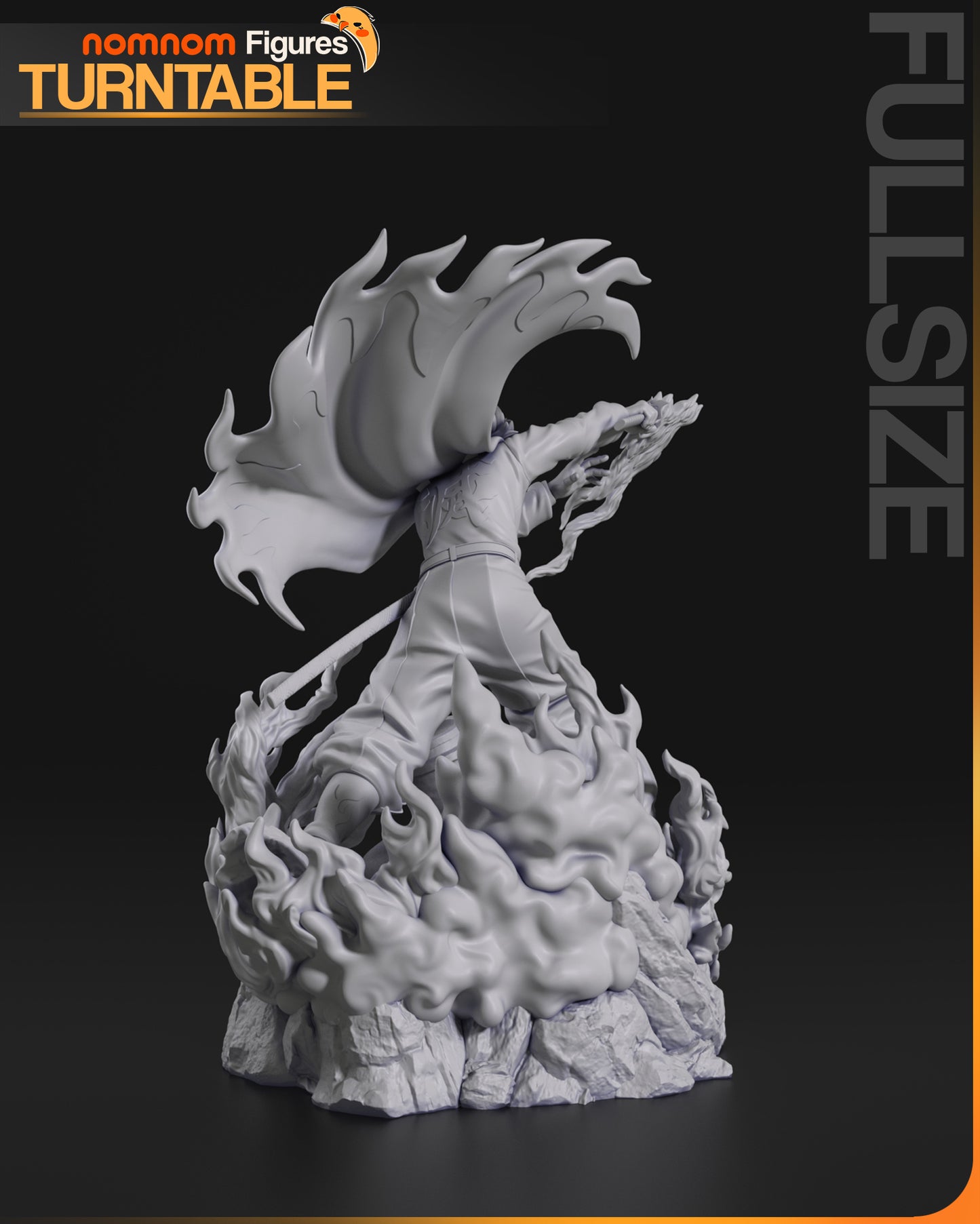 Figura de Resina - Rengoku - Kimetsu No Yaiba / Demon Slayer