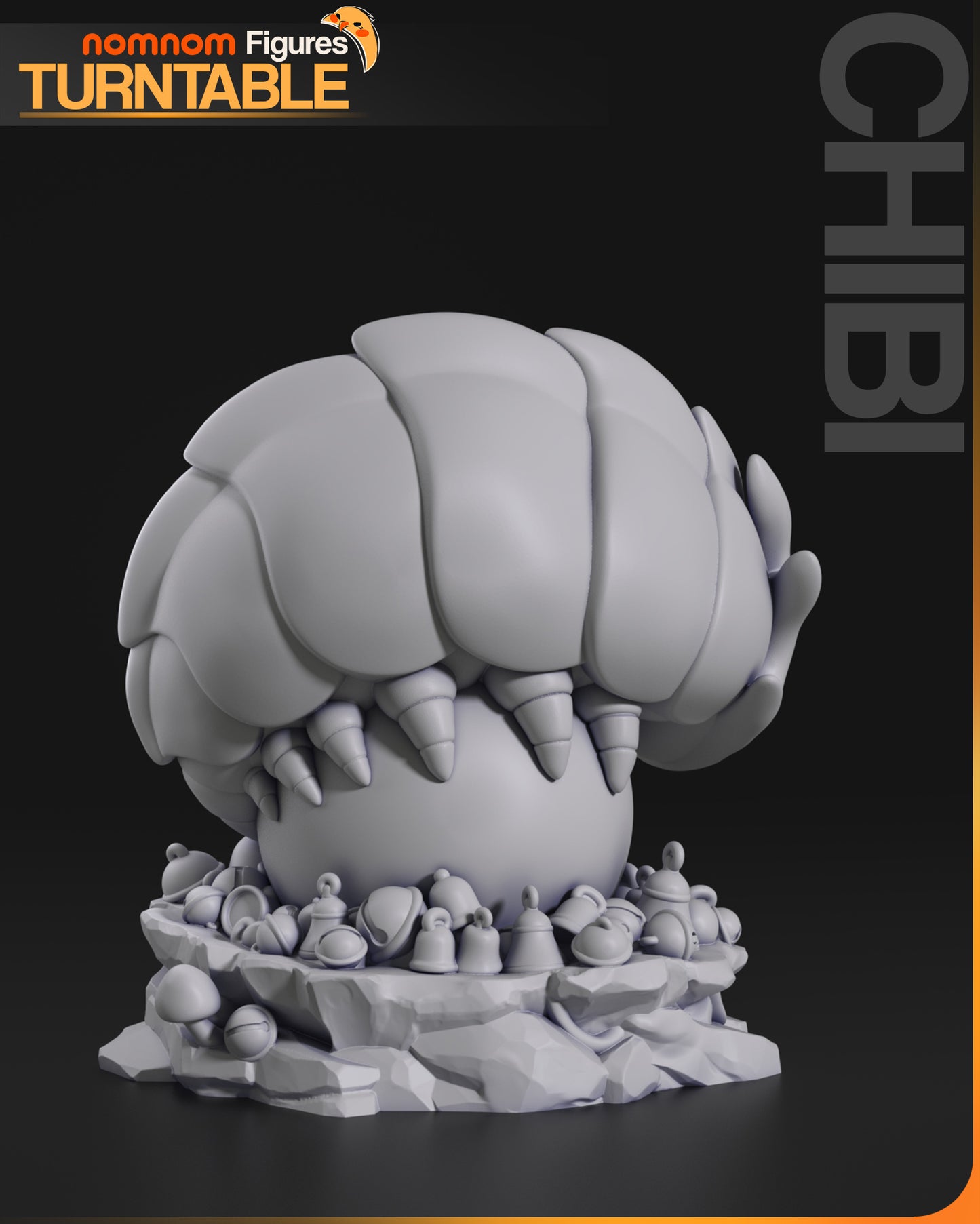 Figura de Resina Chibi - Bell Beast - Hollow Knight