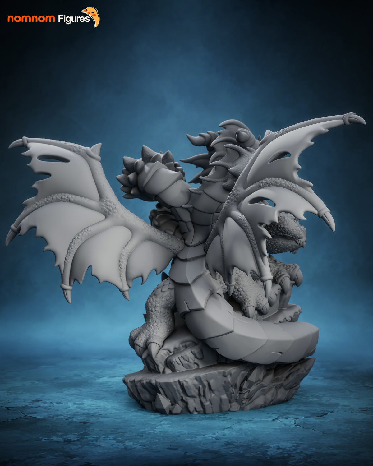 Figura chibi Tiamat en resina, foto 14