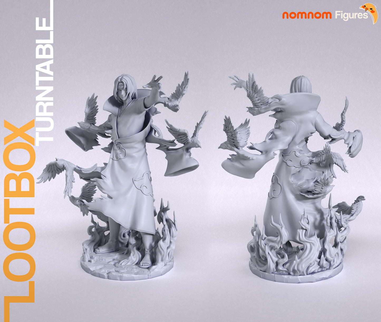 Figura de Resina - Itachi Uchiha - Naruto