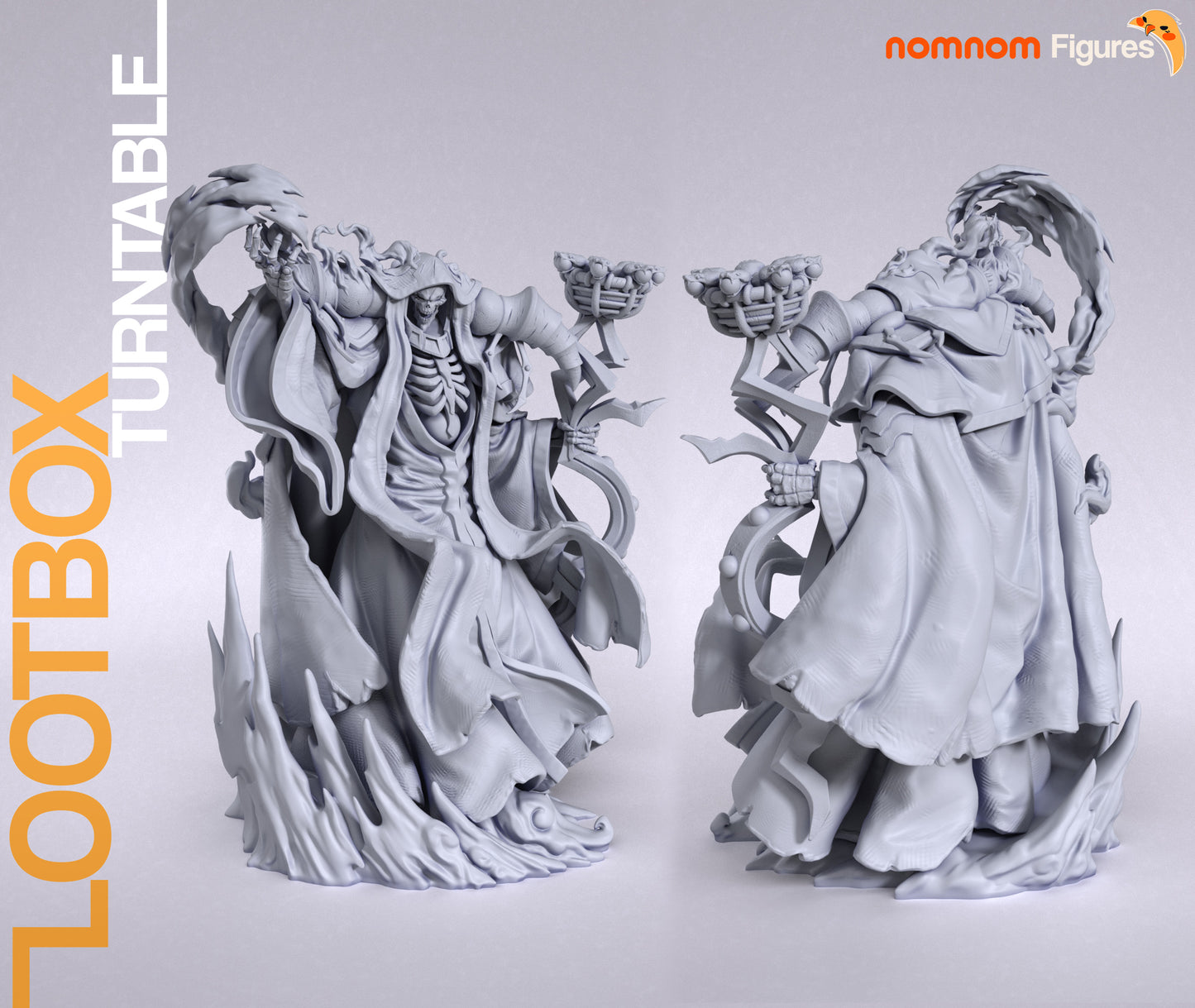 Figura de Resina - Ainz Ooal Gown - Overlord