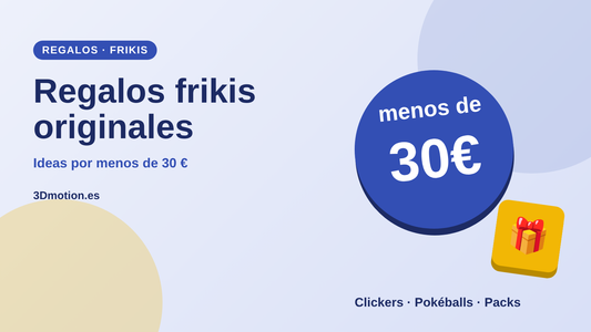 Regalos frikis originales por menos de 30 euros