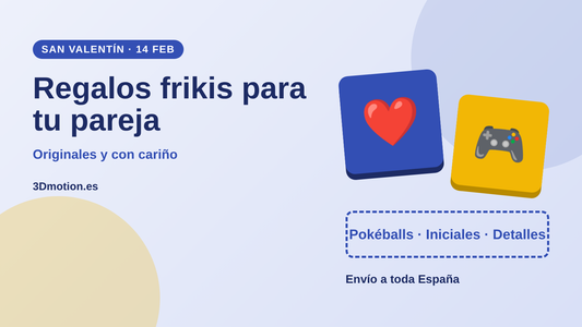 Regalos frikis para San Valentín
