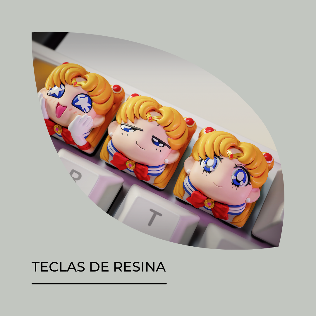 Teclas de Resina