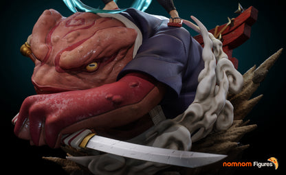 Figura Jiraiya Naruto en resina, foto 9