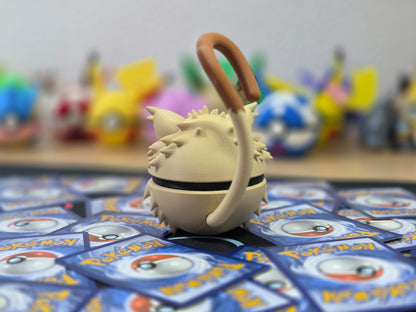 Pokeball Mankey #0056