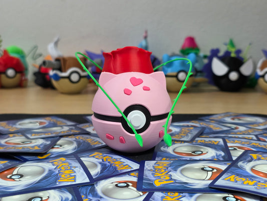 Pokeball Bulbasaur Edición San Valentín #0001