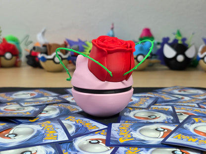 Pokeball Bulbasaur Edición San Valentín #0001