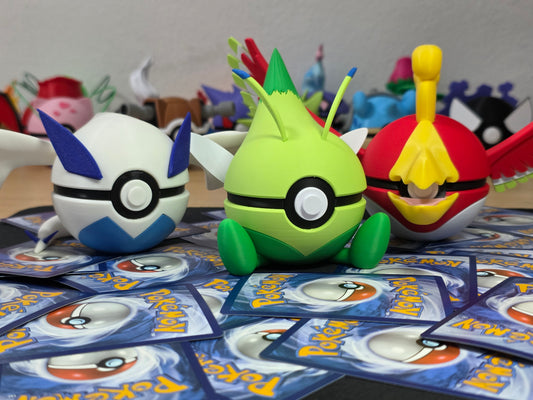 Pack Ahorro – 3 Pokeball - Lugia, Ho-oh & Celebi