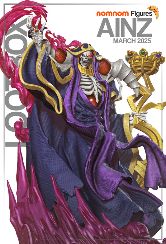 Figura de Resina - Ainz Ooal Gown - Overlord