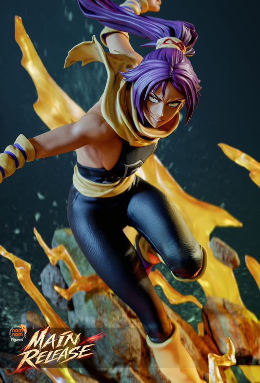 Figura de resina Yoruichi Shihōin Bleach sin pintar