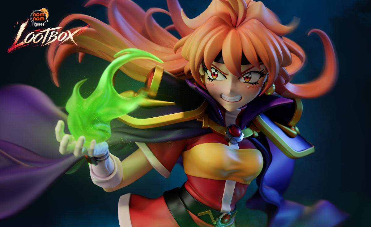 Figura de resina Lina Inverse Slayers sin pintar