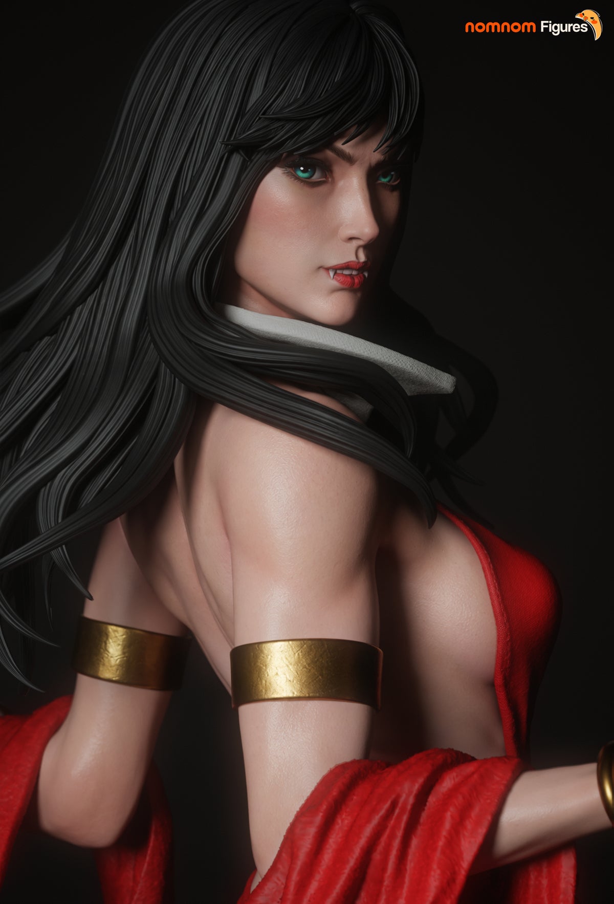 Figura Vampirella en resina sin pintar, foto 5
