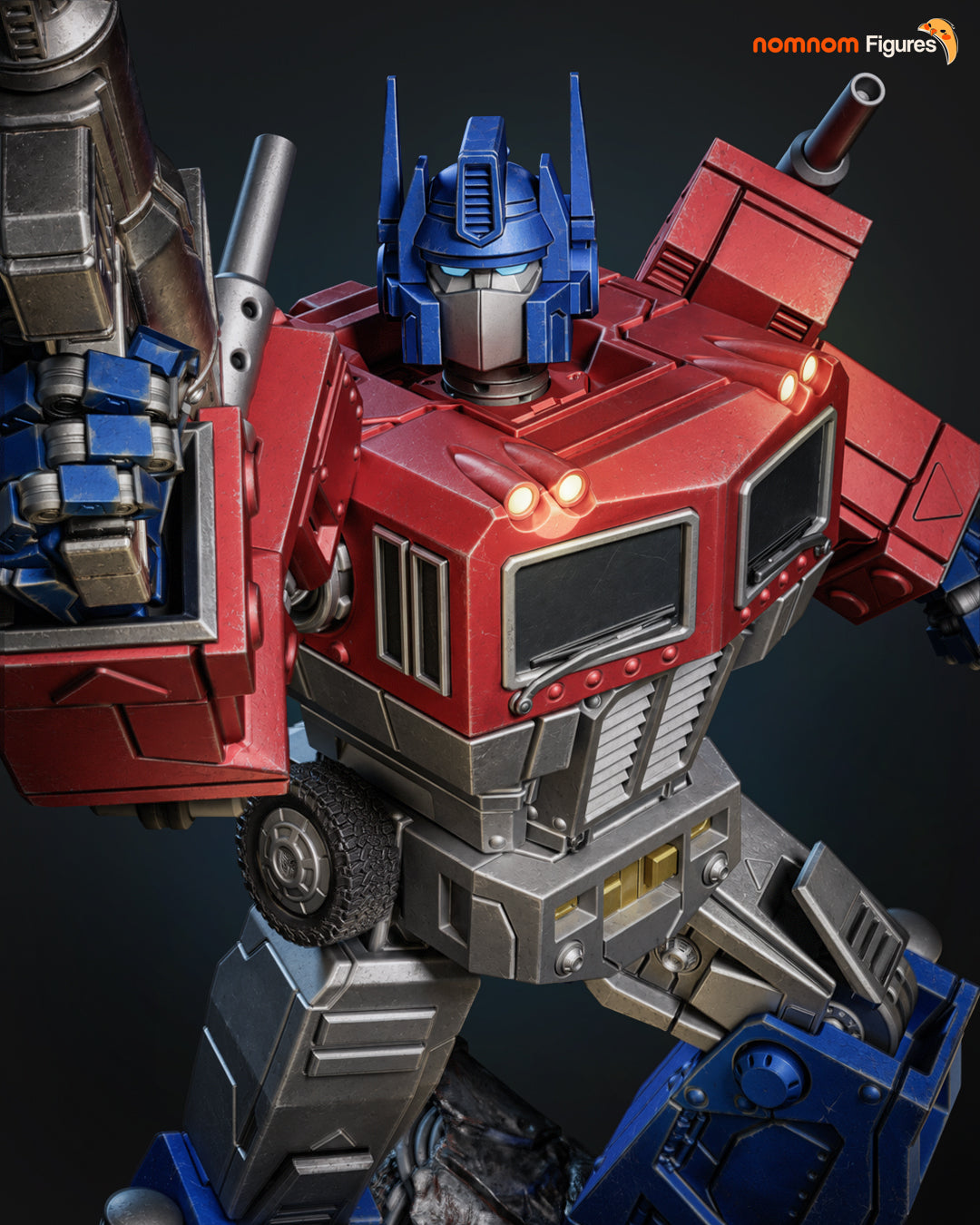 Optimus Prime Transformers, figura de resina tamaño grande