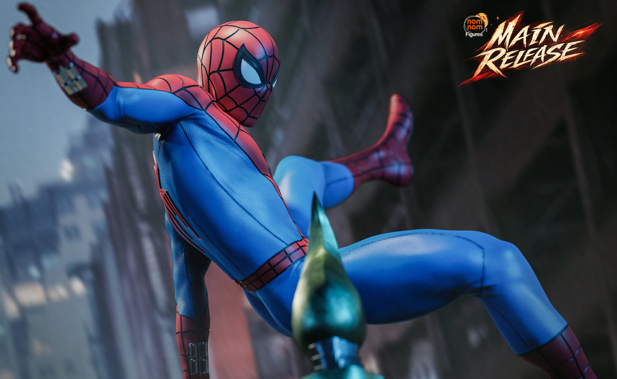 Figura Spider-Man Brand New Day en resina, detalle