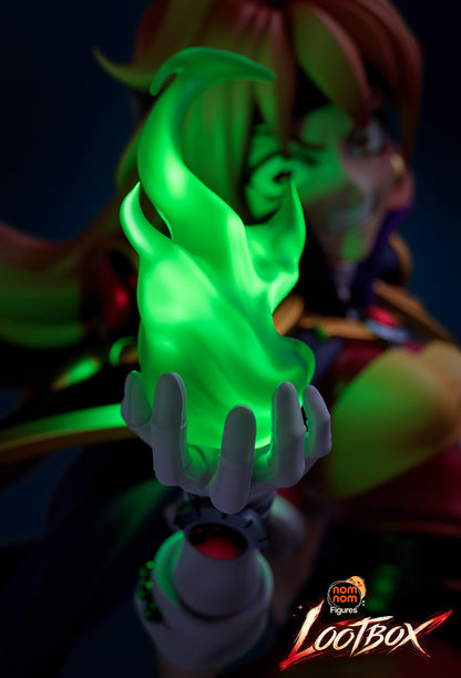 Figura Lina Inverse Slayers en resina, detalle