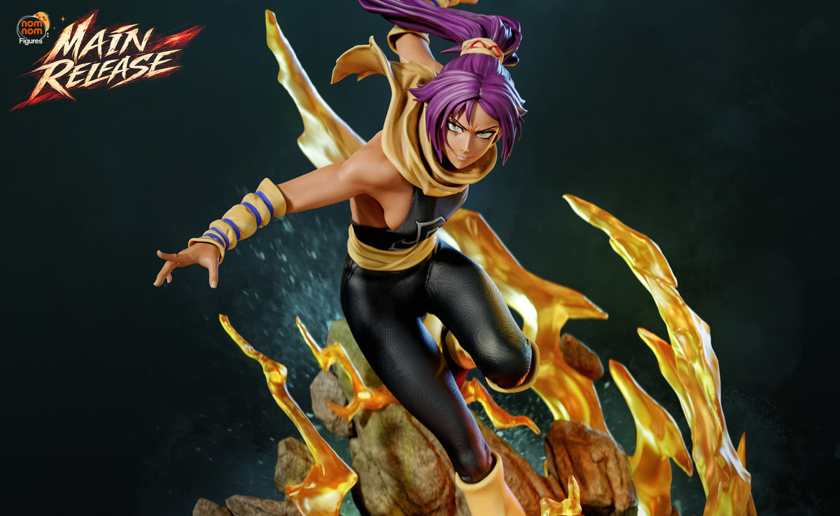 Figura Yoruichi Bleach en resina, foto 6