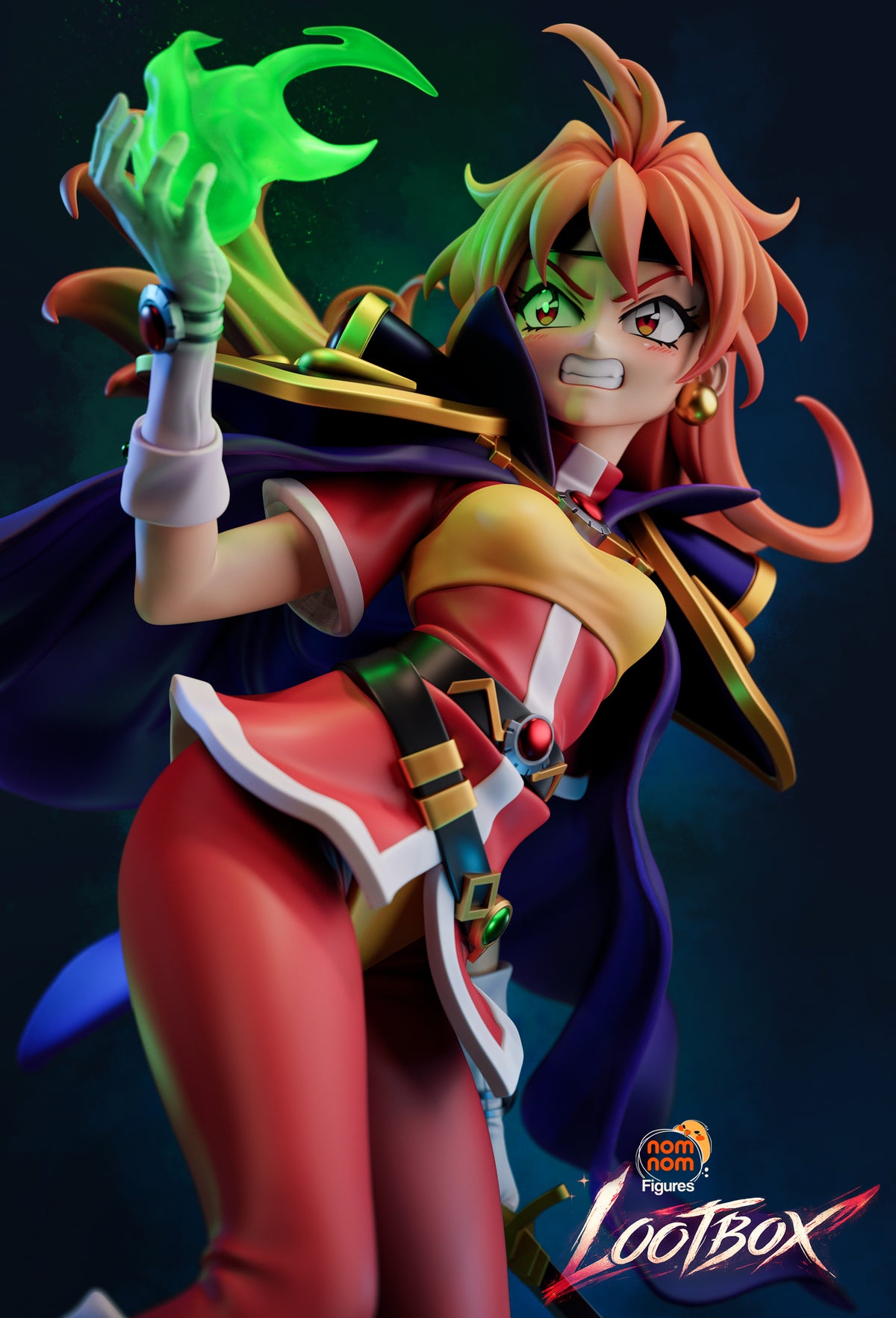 Figura Lina Inverse Slayers en resina, foto 4