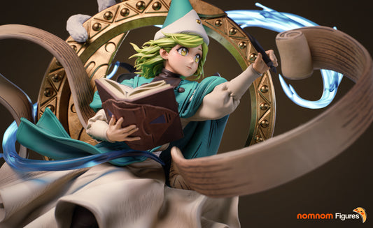 Figura de resina Coco Witch Hat Atelier sin pintar