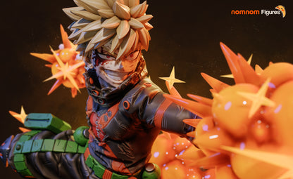 Figura Katsuki Bakugo My Hero Academia en resina, foto 4