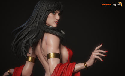 Figura Vampirella en resina sin pintar, foto 8