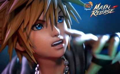 Figura Sora vs Roxas Kingdom Hearts en resina, foto 9