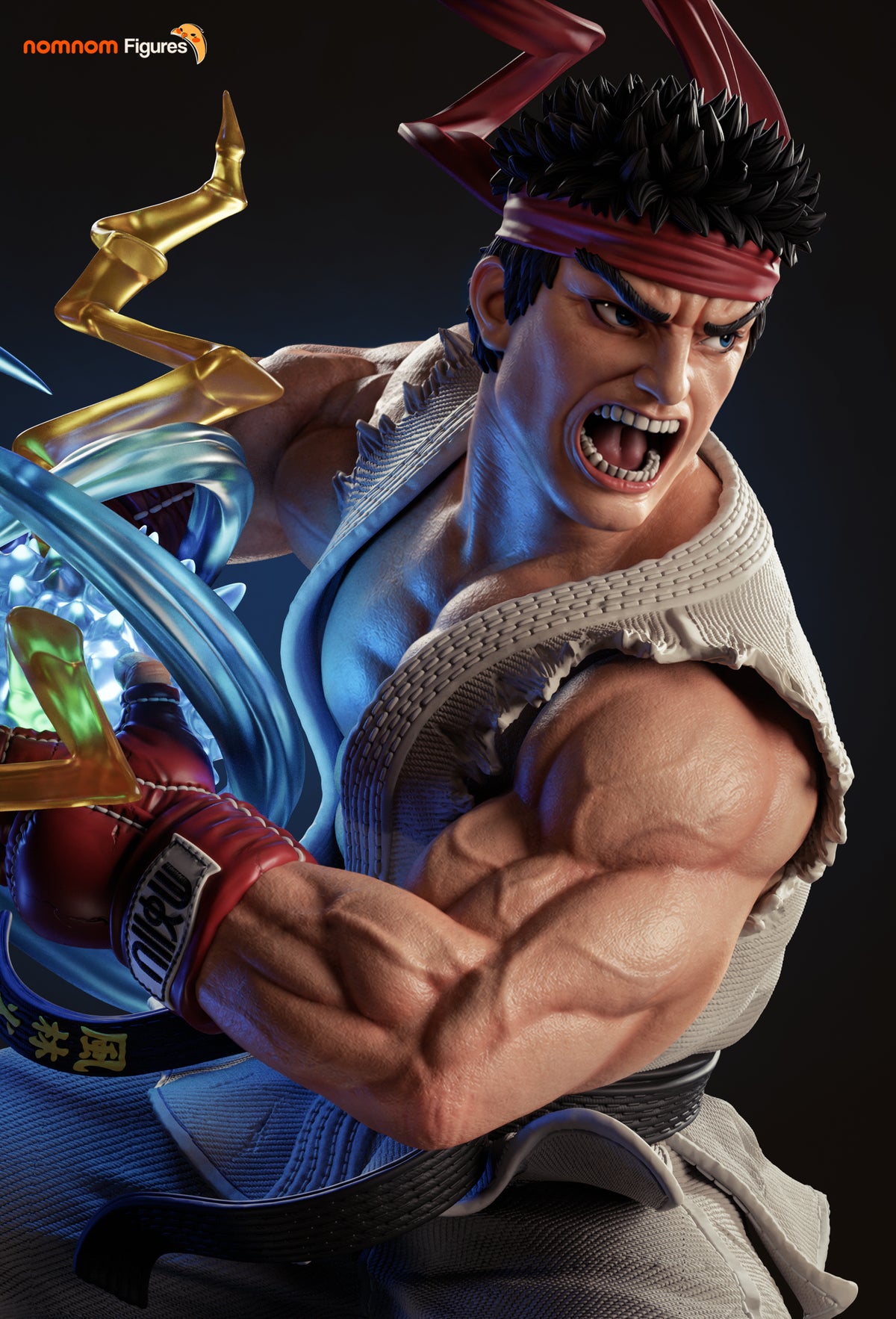 Figura Ryu Street Fighter en resina, foto 5