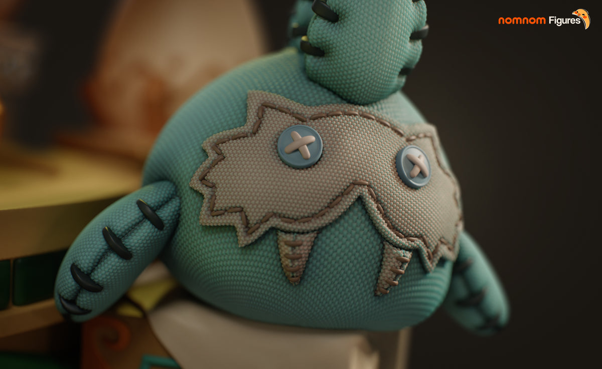 Figura Riju Zelda Breath of the Wild en resina, foto 7