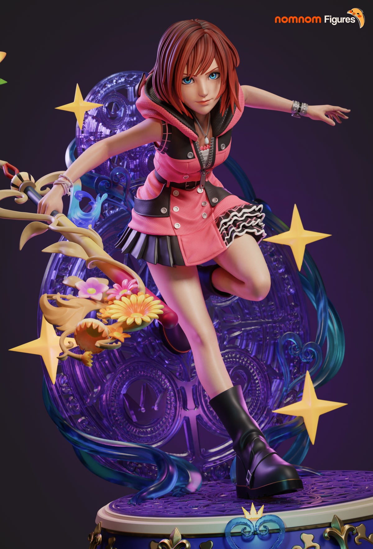 Figura Kairi Kingdom Hearts en resina, foto 6