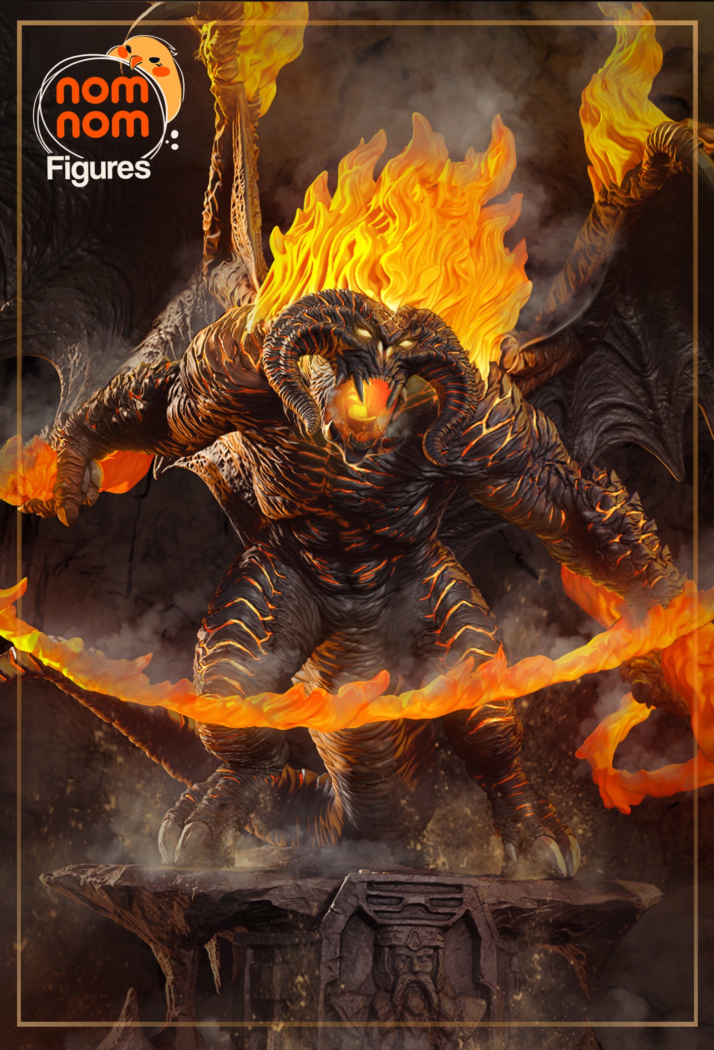 Figura de Resina - Balrog - El Señor de los Anillos