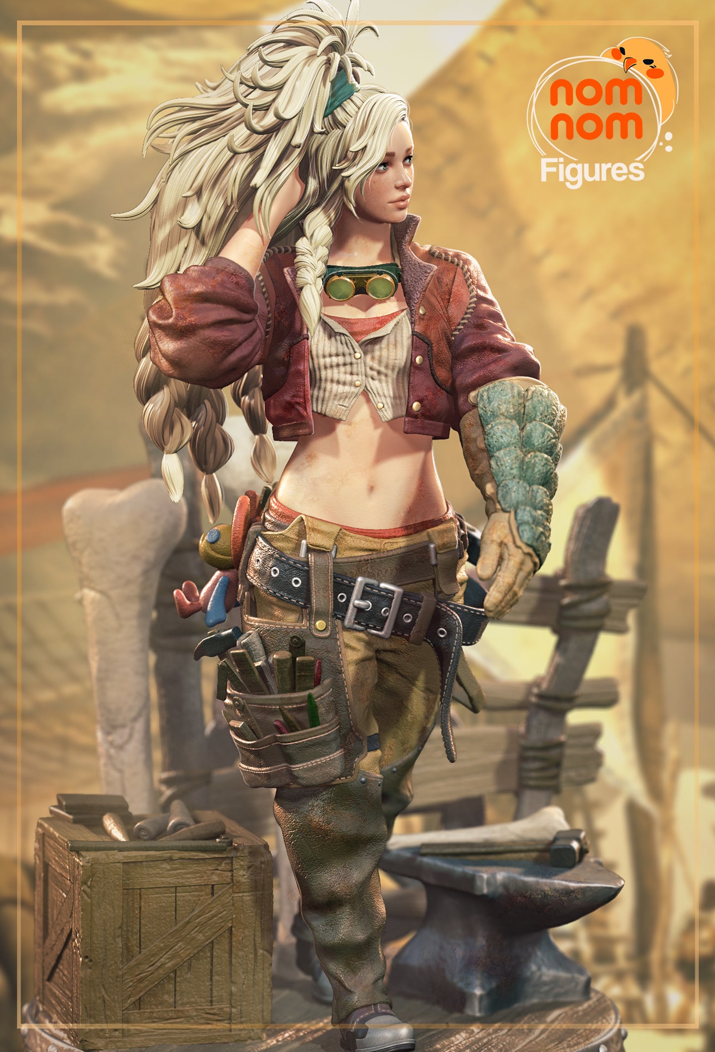 Figura de Resina - Gemma - Monster Hunter Wilds