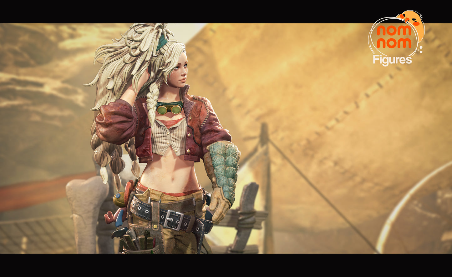 Figura de Resina - Gemma - Monster Hunter Wilds