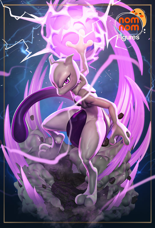 Figura de Resina - Mewtwo - Pokemon