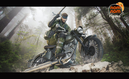 Figura de Resina - Naked Snake - Metal Gear Solid Snake Eater