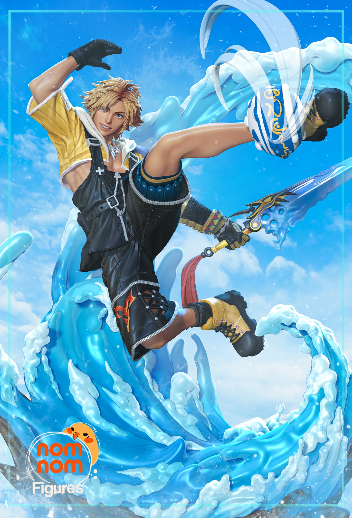 Figura de Resina - Tidus - Final Fantasy X