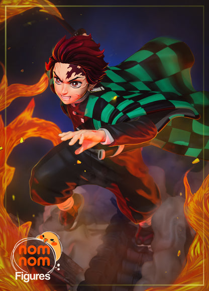 Figura de Resina - Tanjiro - Kimetsu No Yaiba / Demon Slayer
