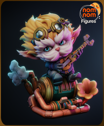 Figura de Resina Chibi - Heimerdinger - League of Legends