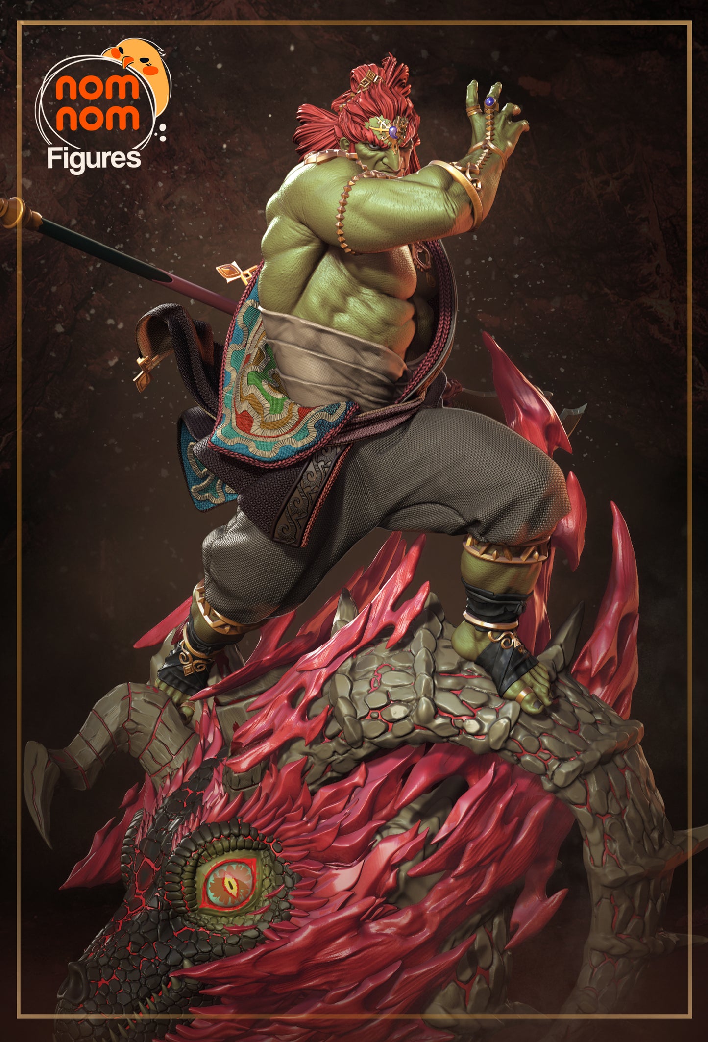 Figura de Resina - Ganondorf - The Legend of Zelda Tears of the Kingdom