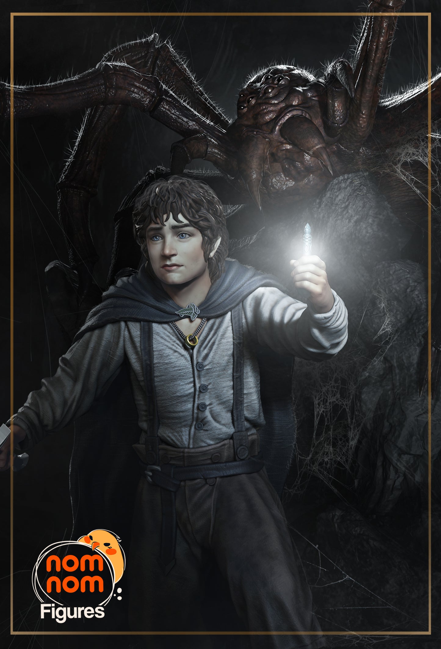 Figura de Resina - Frodo Bolsón - El Señor de los Anillos