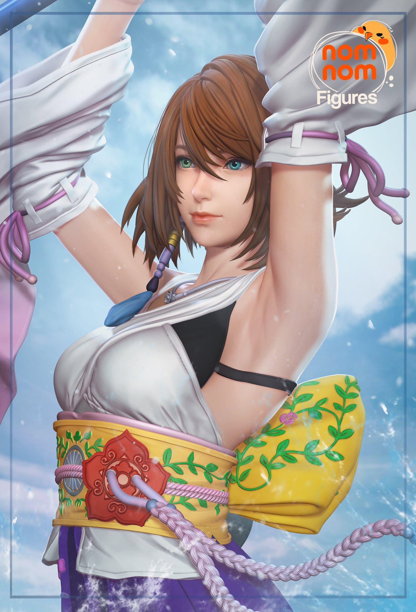 Figura de Resina - Yuna - Final Fantasy X