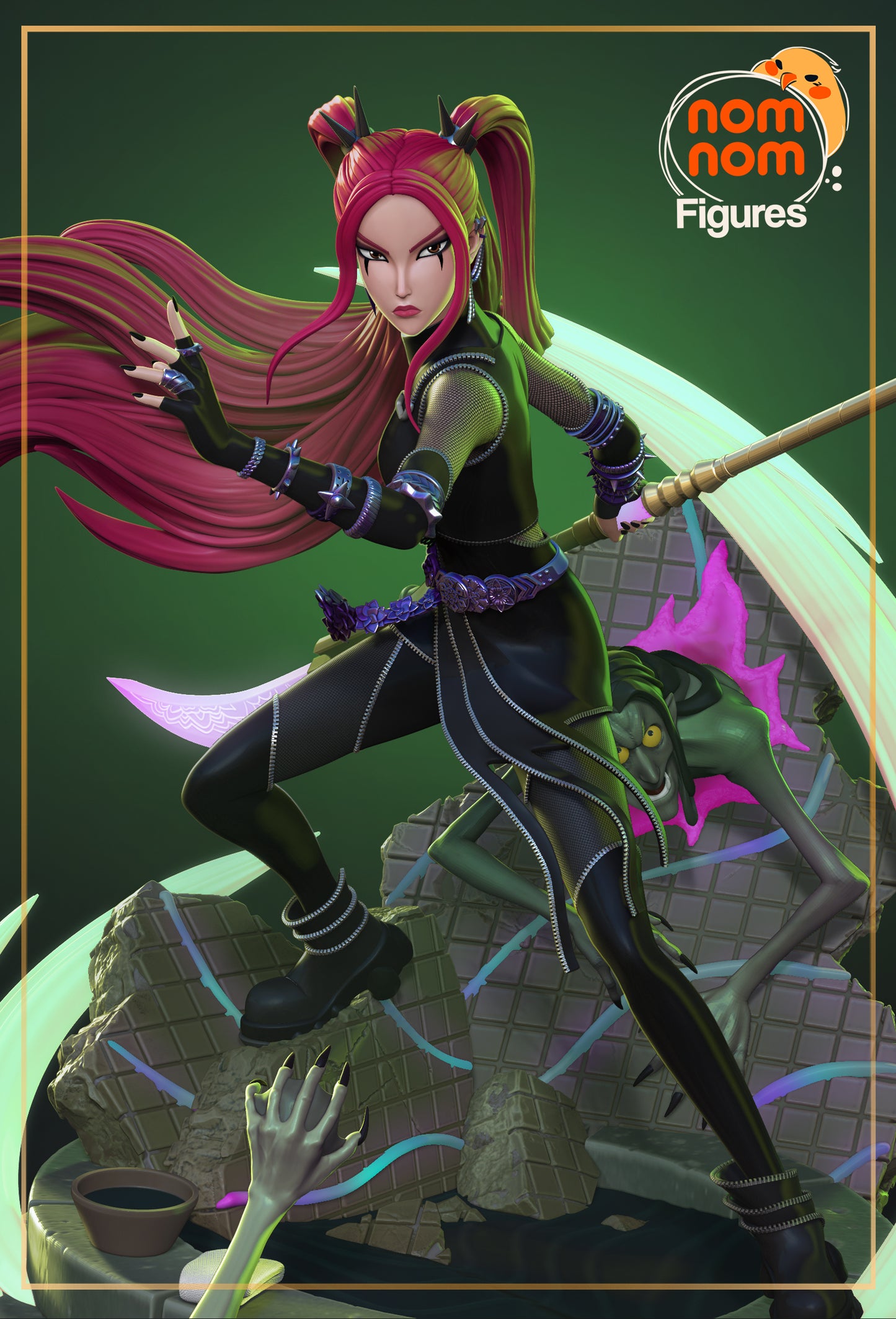 Figura de Resina - Mira - K-Pop Demon Hunters