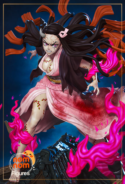 Figura de Resina - Nezuko - Kimetsu No Yaiba / Demon Slayer