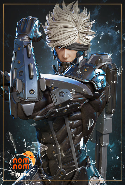 Figura de Resina - Raiden - Metal Gear Solid